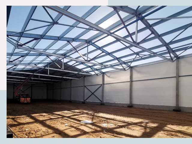 Строительство сенохранилищ в Печоре