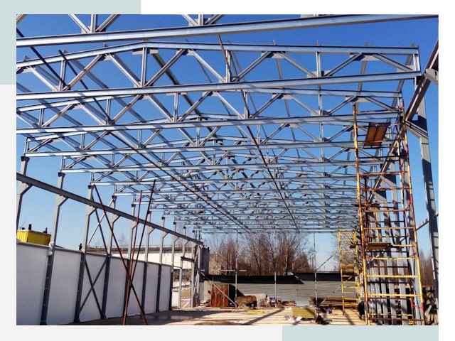 Строительство цехов в Печора от 611 руб. под ключ