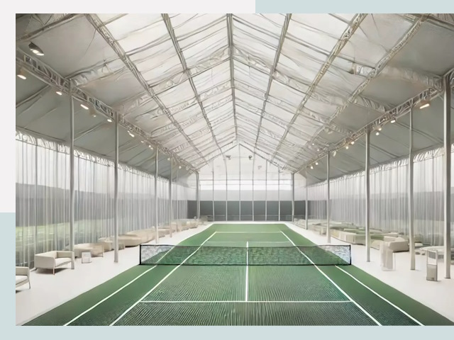 Строительство теннисных кортов в Печоре