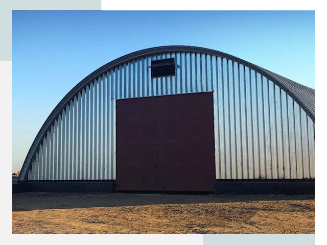Арочные ангары в Печоре