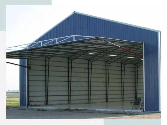 Прямо стенные ангары в Печоре