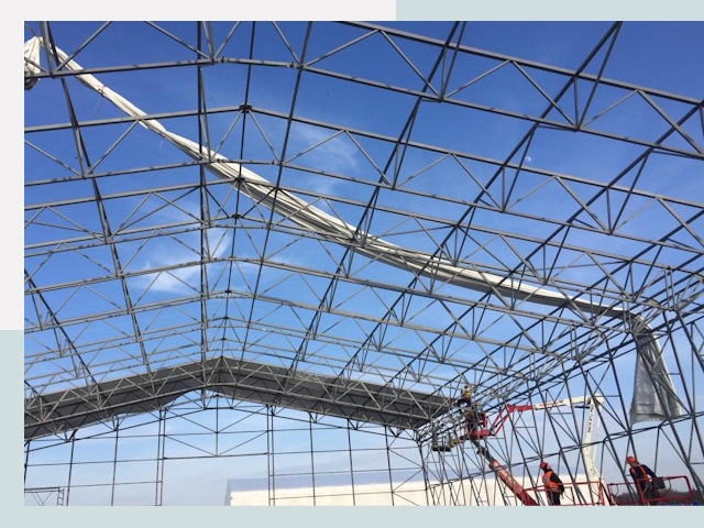 Шатровые ангары от 611 руб. в Печоре и Республике Коми