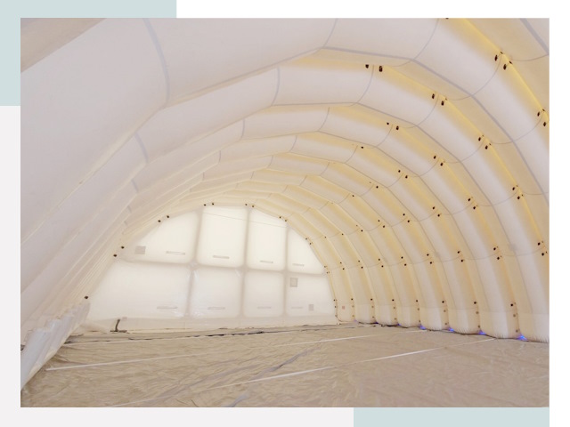 Пневмокаркасные ангары в Печоре