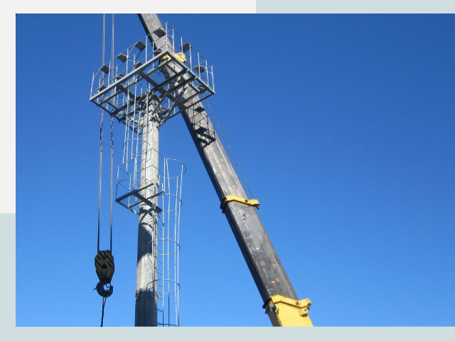 Монтаж осветительных мачт в Печора от 611 руб.