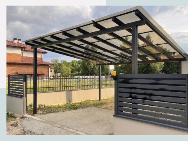 Металлические навесы в Печора от 611 руб. за м²