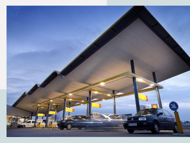 Навесы для АЗС в Печора от 611 руб. - Защита и комфорт