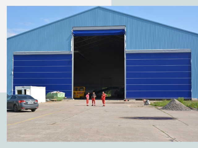 Ангарные ворота в Печора от СтальСтрой-Пчр по цене 611 руб.