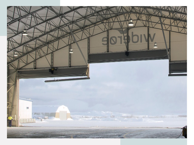 Ворота для ангаров в Печоре