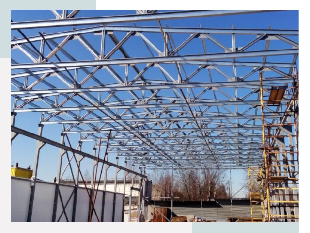 Металлокаркасы для складов в Печоре